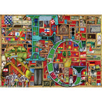 PUZZLE ALFABET COLIN THOMPSON, 1000 PIESE - RAVENSBURGER (RVSPA16761) - Libelula Vesela - Jucarii