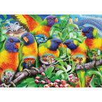 PUZZLE TINUTUL LORIINILOR, 1000 PIESE - RAVENSBURGER (RVSPA16815) - Libelula Vesela - Jucarii
