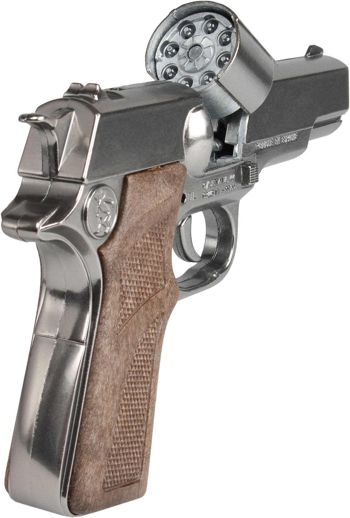 PISTOL 8 METAL - GONHER SA (GH3125/0) - Libelula Vesela - Jucarii