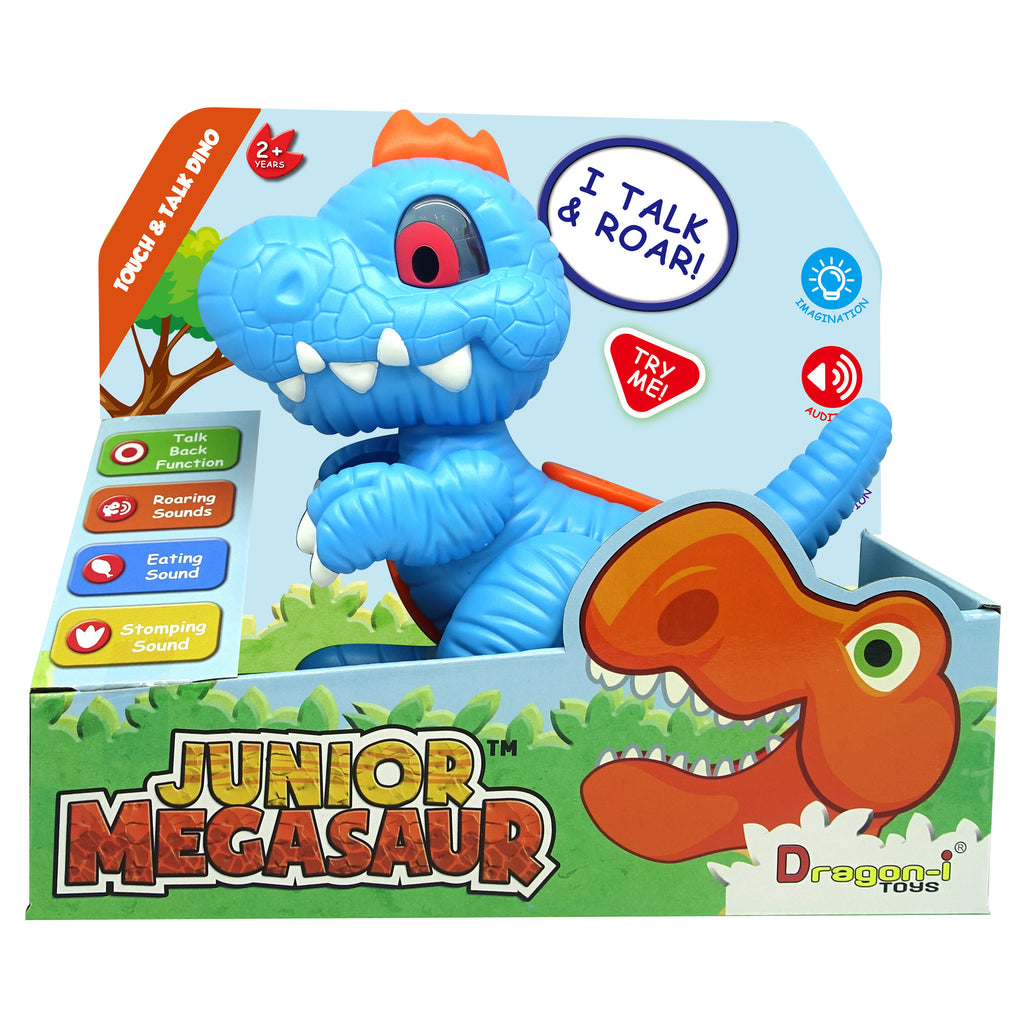 DINOZAUR JUNIOR INTERACTIV - DRAGON - ITOYS (16919) - Libelula Vesela - Jucarii