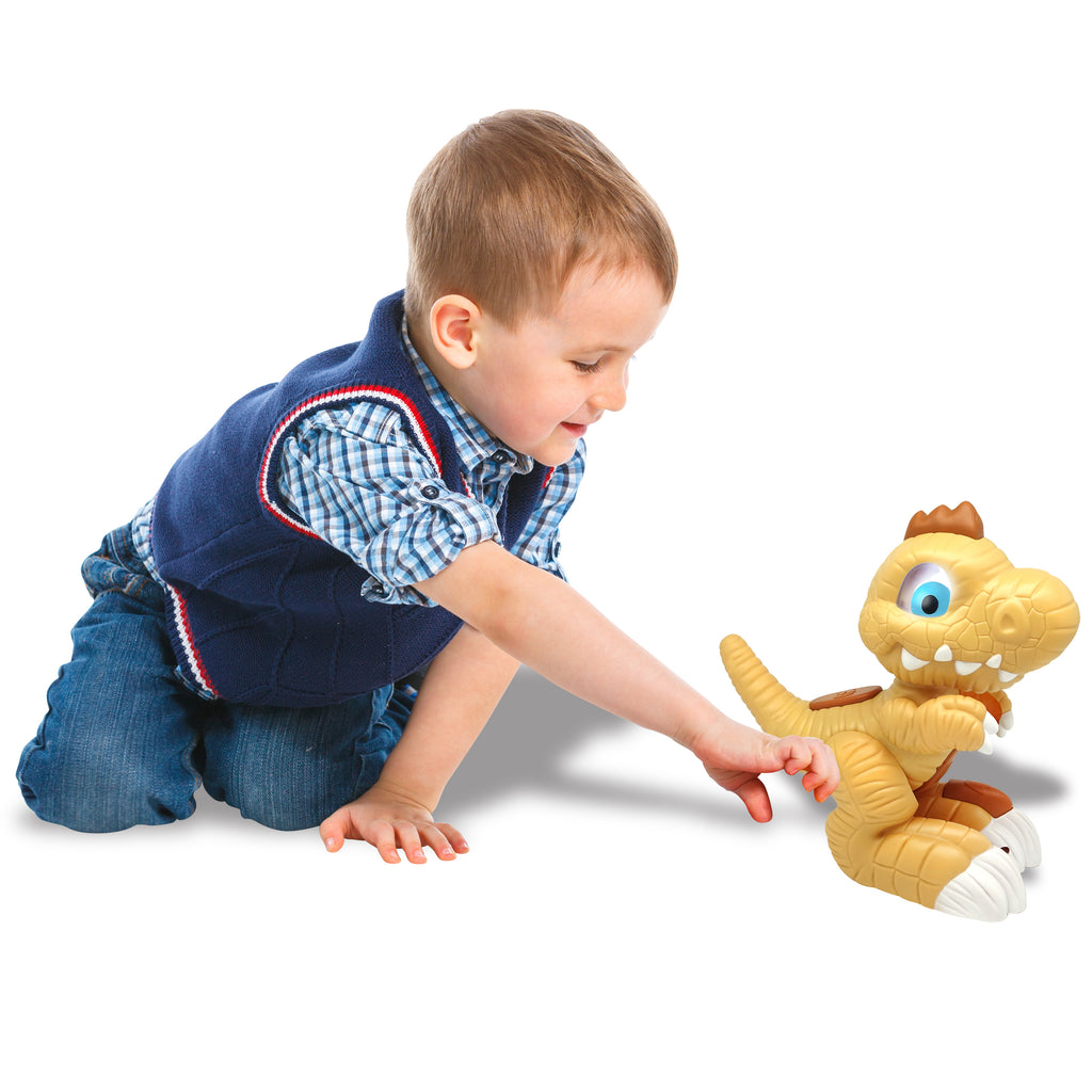 DINOZAUR JUNIOR INTERACTIV - DRAGON - ITOYS (16919) - Libelula Vesela - Jucarii