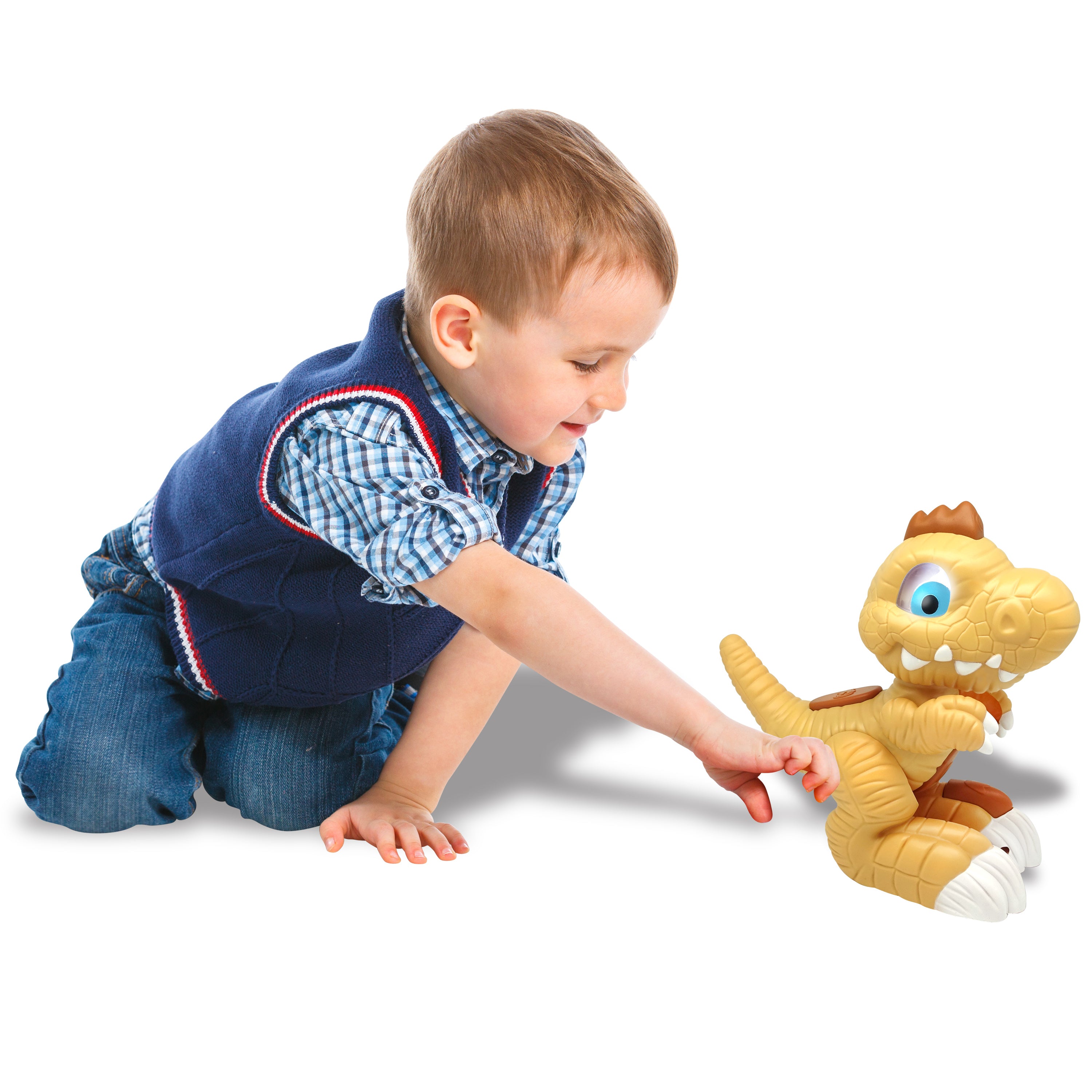 DINOZAUR JUNIOR INTERACTIV - DRAGON - ITOYS (16919) - Libelula Vesela - Jucarii