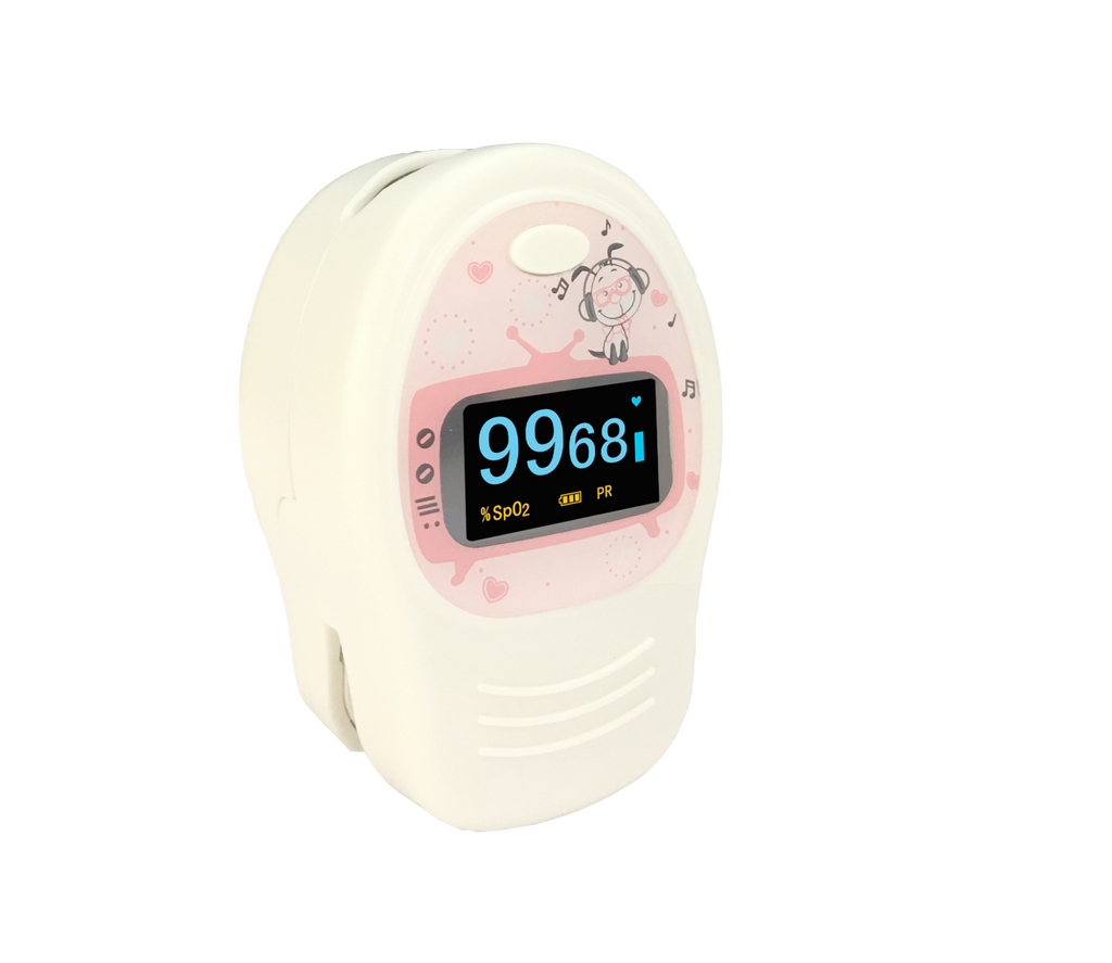 PULSOXIMETRU DIGITAL PENTRU COPII - CREATIVE MEDICAL (PC-60D2) Libelula Vesela Diverse