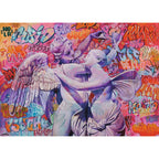 PUZZLE CUPID SI PSYCHE, 1000 PIESE - RAVENSBURGER (RVSPA16970) - Libelula Vesela - Jucarii