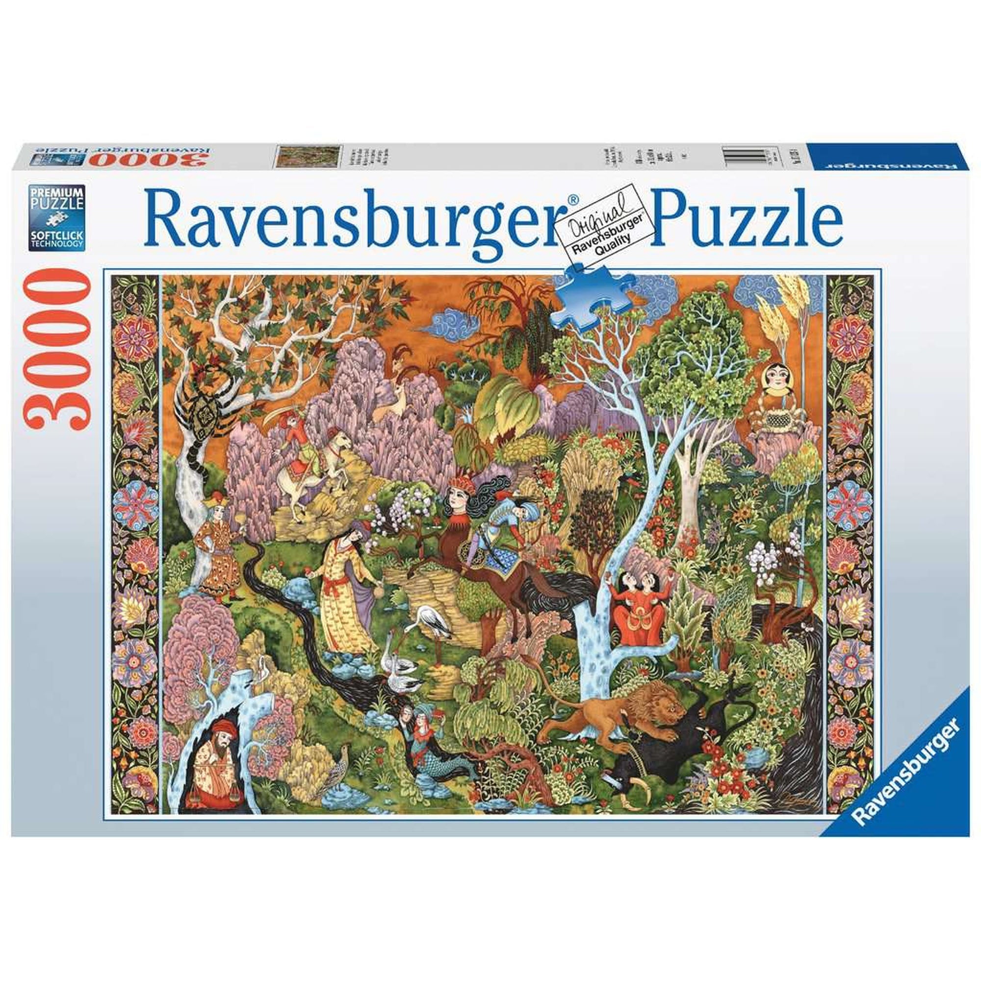 PUZZLE GRADINA ETERNA, 3000 PIESE - RAVENSBURGER (17135) - Libelula Vesela - Jucarii