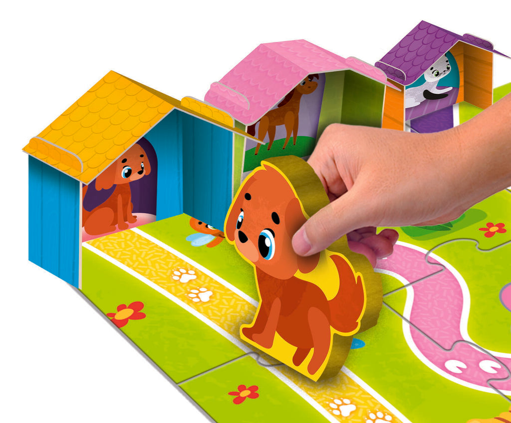 JOC MONTESSORI - DISTRACTIE CU ANIMALUTE - LISCIANI (L96886) - Libelula Vesela - Jucarii