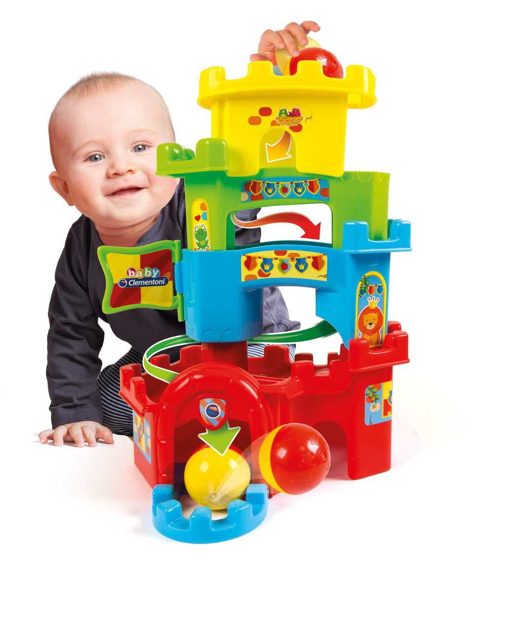 TURN DE STIVUIT CU BILE - CLEMENTONI (CL17226) - Libelula Vesela - Jucarii