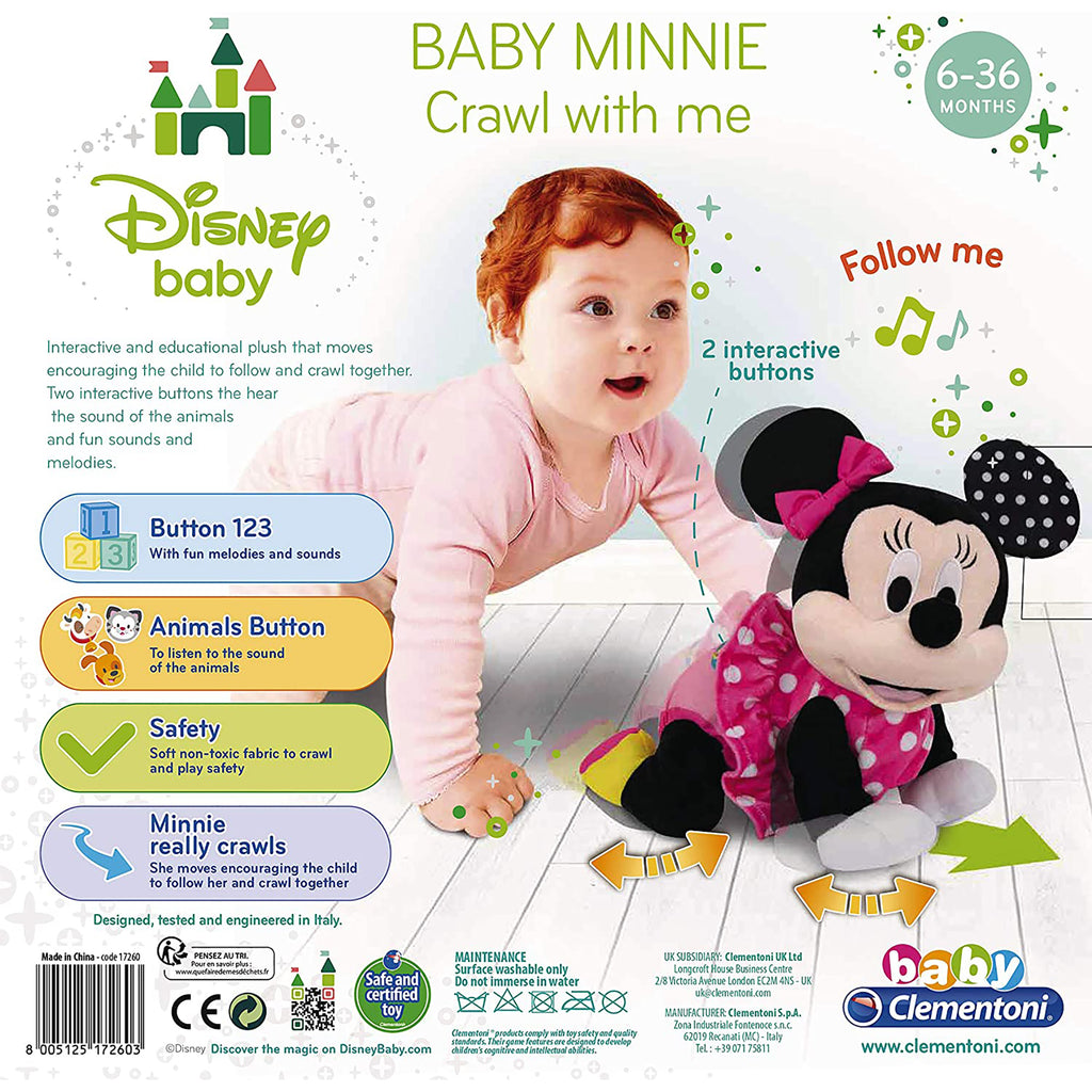 PLUS MINNIE MOUSE PRIMII PASI - CLEMENTONI (CL17260) - Libelula Vesela - Jucarii