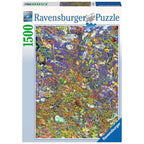 PUZZLE BANC DE PESTI, 1500 PIESE - RAVENSBURGER (RVSPA17264) - Libelula Vesela - Jucarii