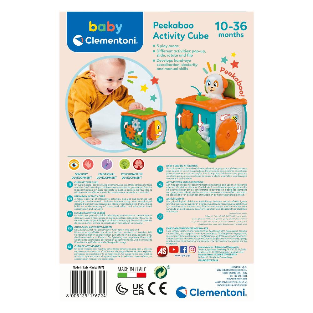BABY CLEMENTONI - CUB CU ACTIVITATI - CLEMENTONI (CL17672) - Libelula Vesela - Jucarii