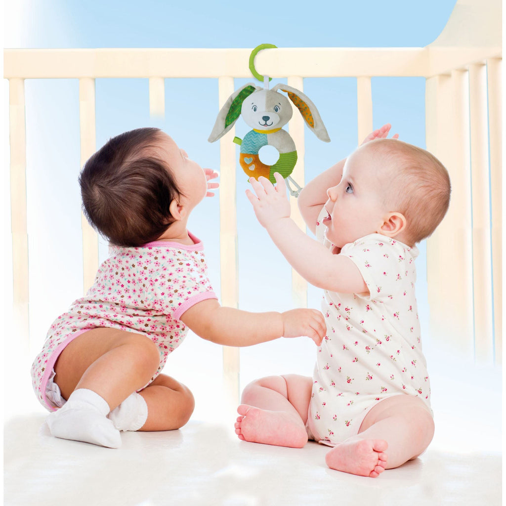 BABY CLEMENTONI - ZORNAITOARE DE PLUS IEPURAS - CLEMENTONI (CL17787) - Libelula Vesela - Jucarii