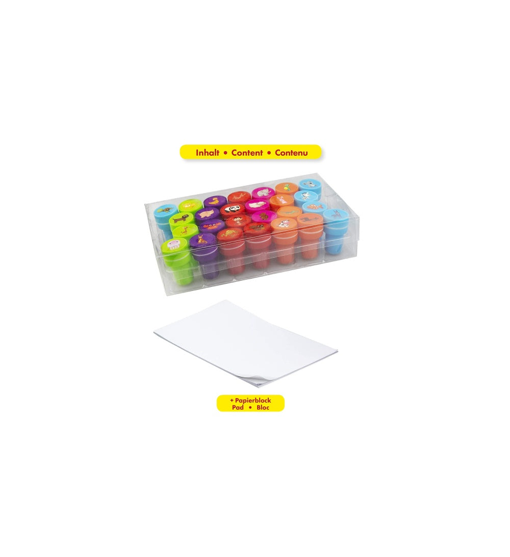 SET STAMPILE - ANIMALE - CRAZE (CRZ17784) - Libelula Vesela - Jucarii