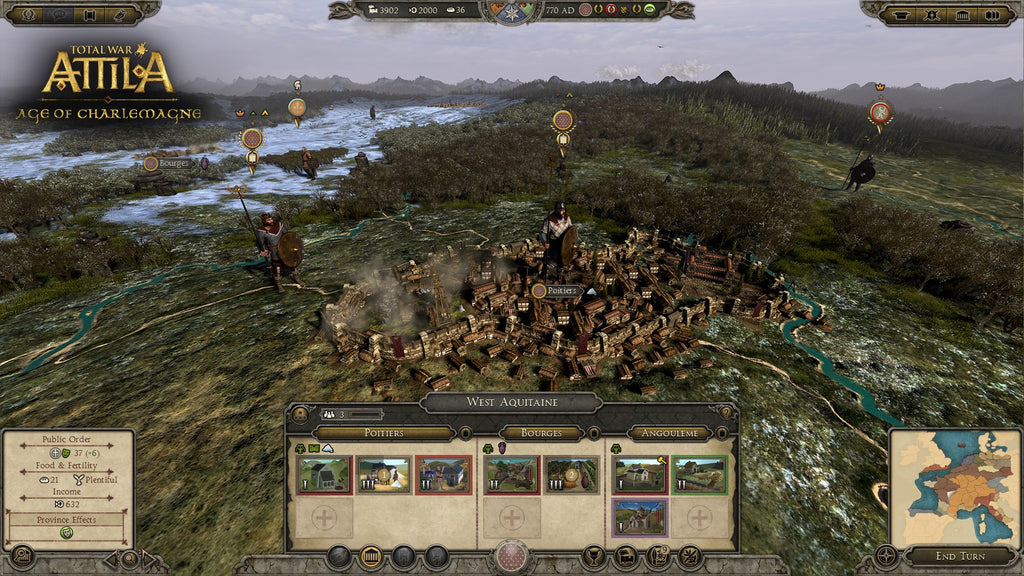 TOTAL WAR: ATTILA - TYRANTS AND KINGS EDITION - STEAM - PC - EMEA, EU, PL, US - Libelula Vesela - Jocuri video