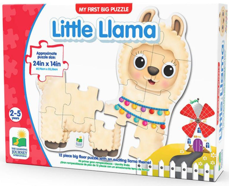 PRIMUL MEU PUZZLE DE PODEA - LAMA - THE LEARNING JOURNEY (TLJ180624) - Libelula Vesela - Jucarii