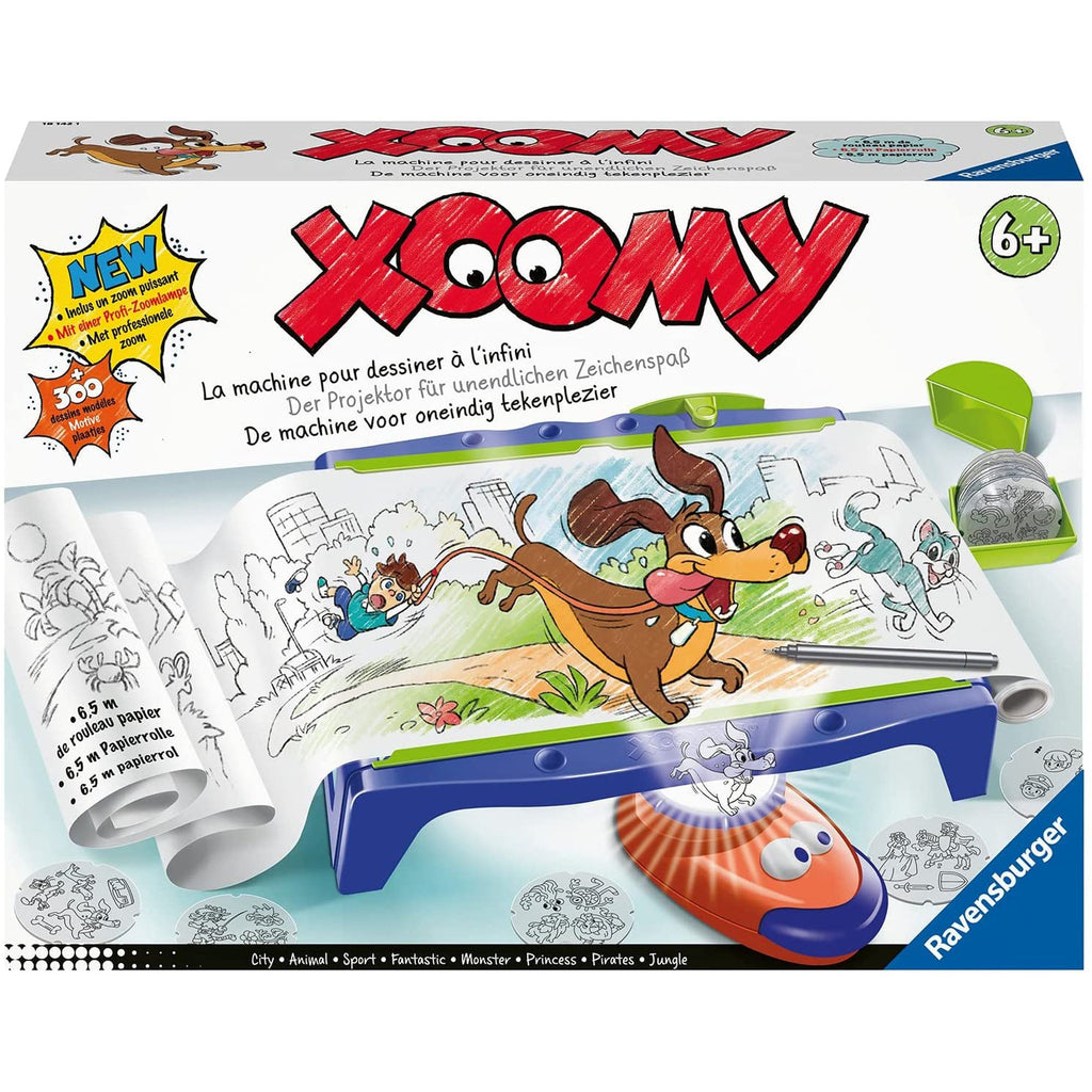 SET CREATIE XOOMY MAXI CU ROLA DE HARTIE - RAVENSBURGER (18142) - Libelula Vesela - Jucarii