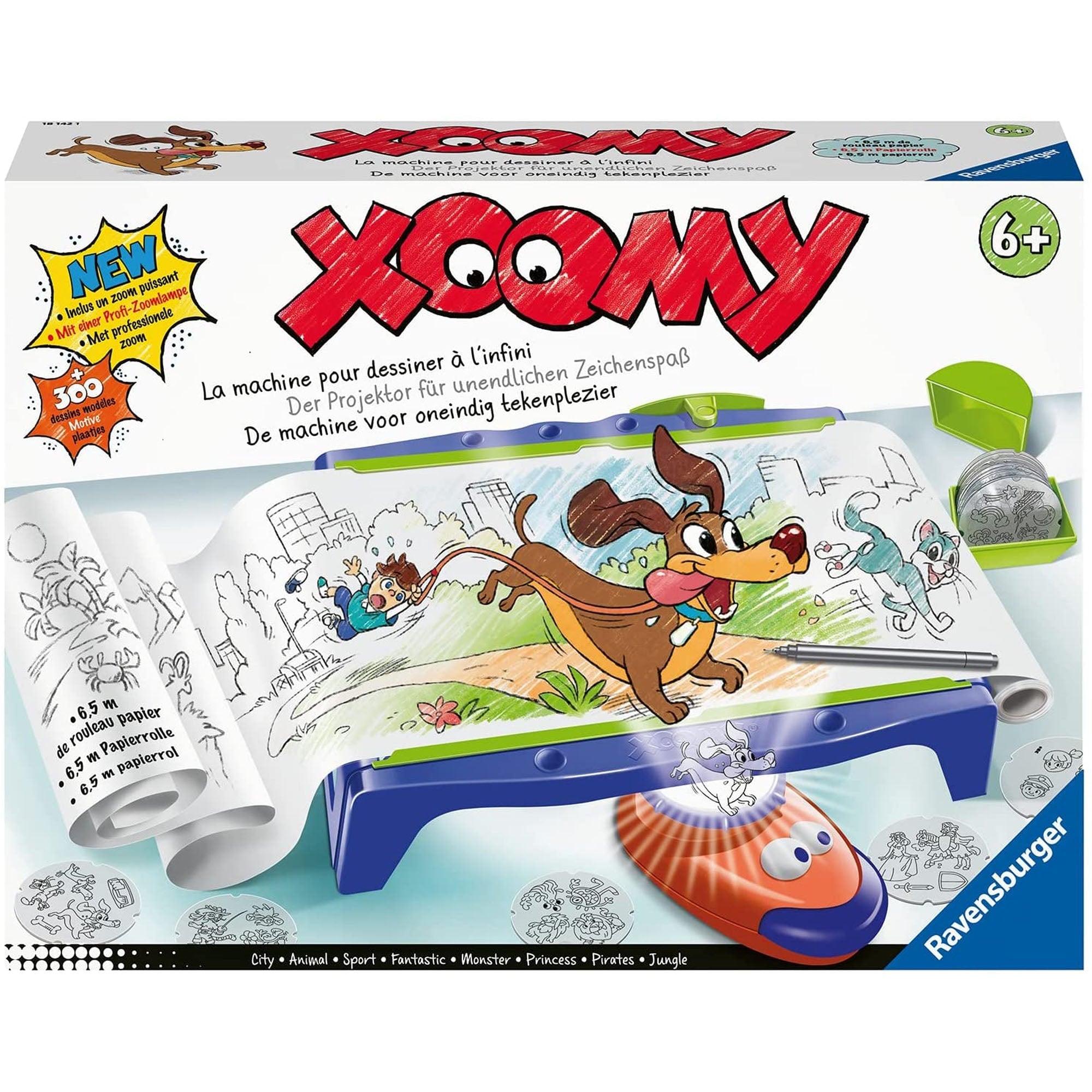 SET CREATIE XOOMY MAXI CU ROLA DE HARTIE - RAVENSBURGER (18142) - Libelula Vesela - Jucarii