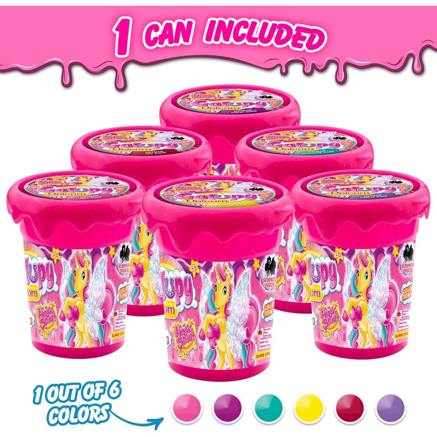 CRAZE - SLIME MAGIC CU SURPRIZA - GALUPY - CRAZE (CRZ18316) - Libelula Vesela - Jucarii