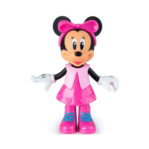 DISNEY MINNIE MICKEY - PAPUSA CU ACCESORII IN CALATORIE W2 BLISTER - JAKKS PACIFIC (184459) - Libelula Vesela - Jucarii