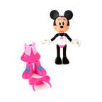 DISNEY MINNIE MICKEY - PAPUSA CU ACCESORII IN CALATORIE W2 BLISTER - JAKKS PACIFIC (184459) - Libelula Vesela - Jucarii