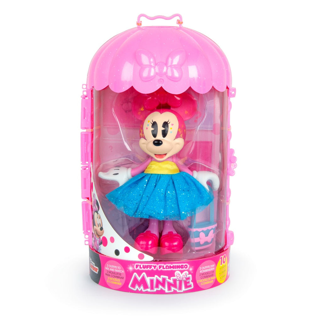 MINNIE PAPUSA CU ACCESORII FLUFFY - IMC TOYS (185944) - Libelula Vesela - Jucarii