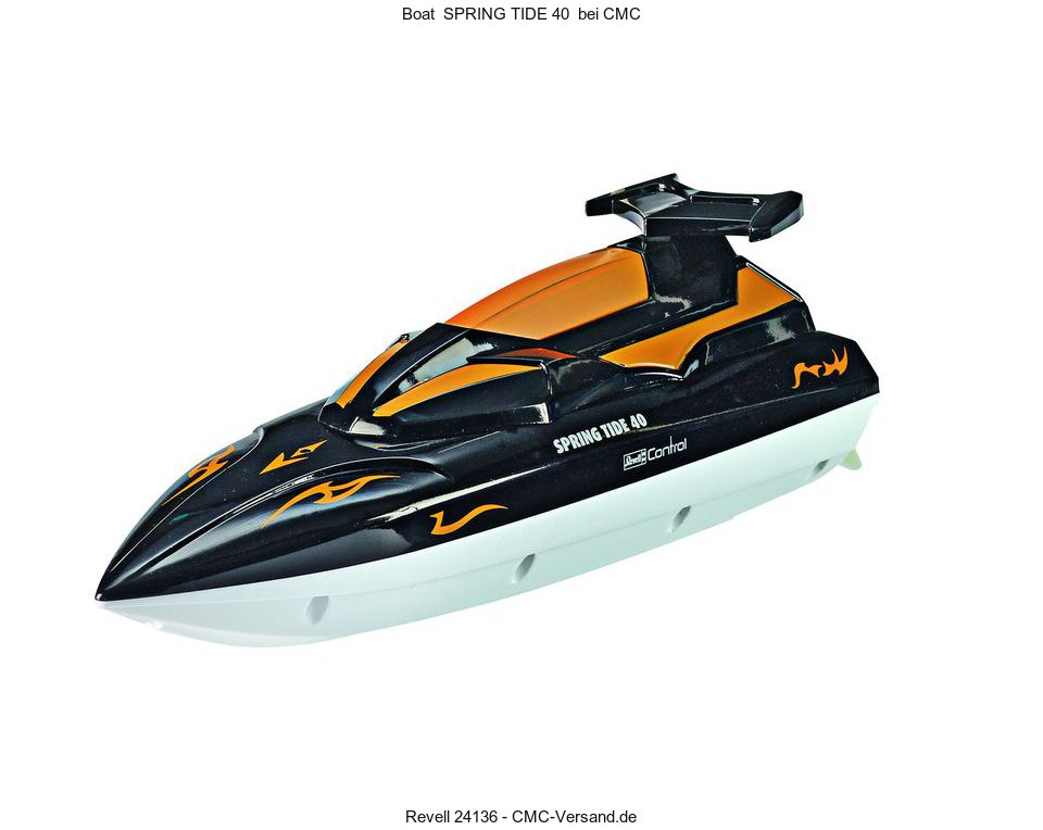 BARCA RADIOCOMANDA - SPRING TIDE 40 - REVELL (RV24136) - Libelula Vesela - Jucarii