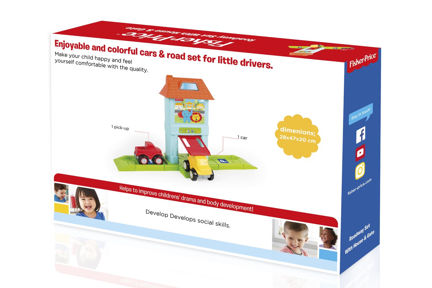 SET DE CONSTRUCTIE - LA PLIMBARE - FISHER PRICE (FP1824) - Libelula Vesela - Jucarii