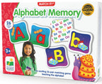 PUZZLE SA MEMORAM ALFABETUL - THE LEARNING JOURNEY (TLJ192474) - Libelula Vesela - Jucarii