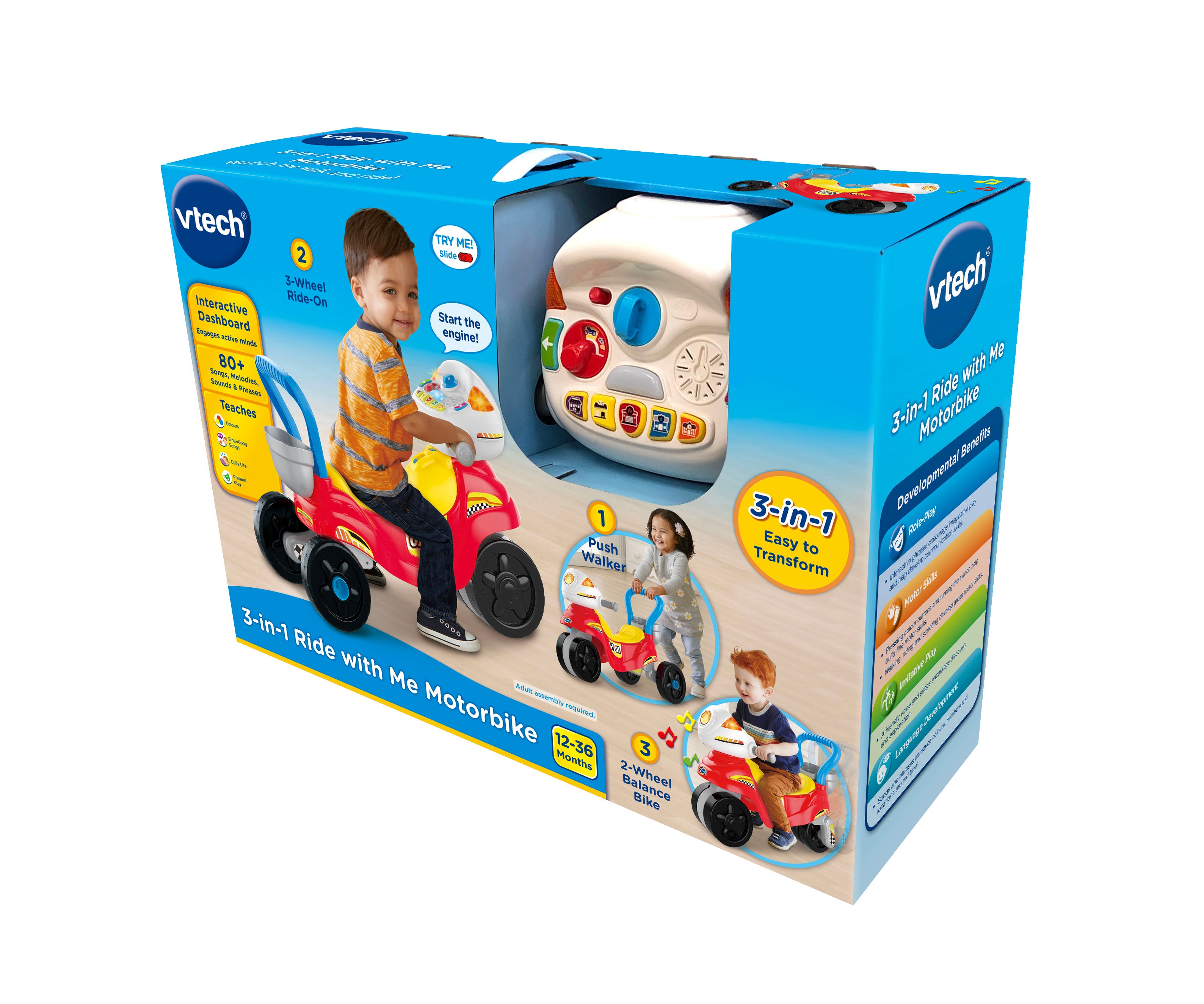 RIDER MOTO 3 IN 1 - VTECH (529463)