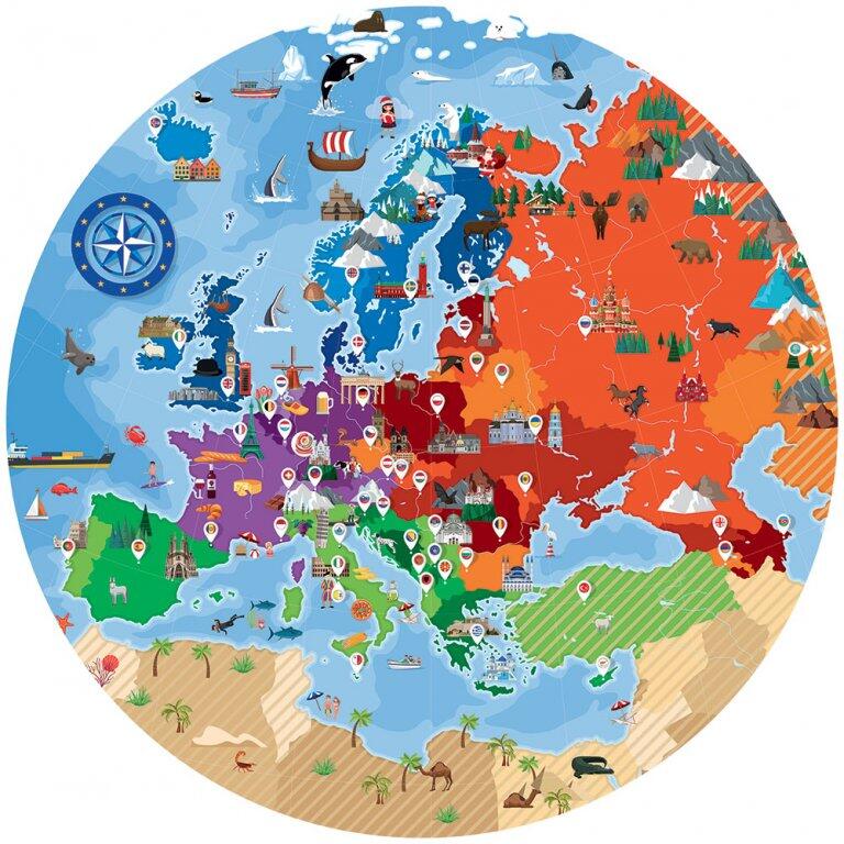 CUNOASTE SI EXPLOREAZA - EUROPA - SASSI (978-88-6860-974-0) Libelula Vesela