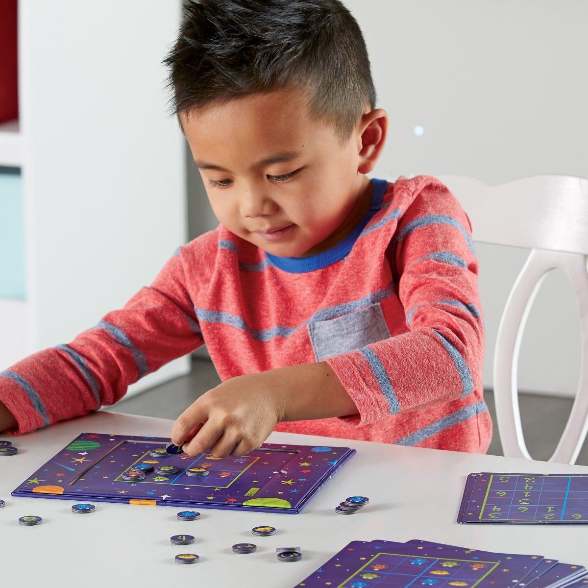 SUDOKU MAGNETIC - CALATORIE IN SPATIU - LEARNING RESOURCES (LER9320) - Libelula Vesela - Jucarii