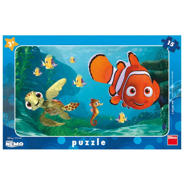PUZZLE - NEMO (15 PIESE) - DINO TOYS (301207) - Libelula Vesela - Jucarii