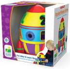 JUCARIE DE SORTAT FORME RACHETA - THE LEARNING JOURNEY (TLJ204207) - Libelula Vesela - Jucarii