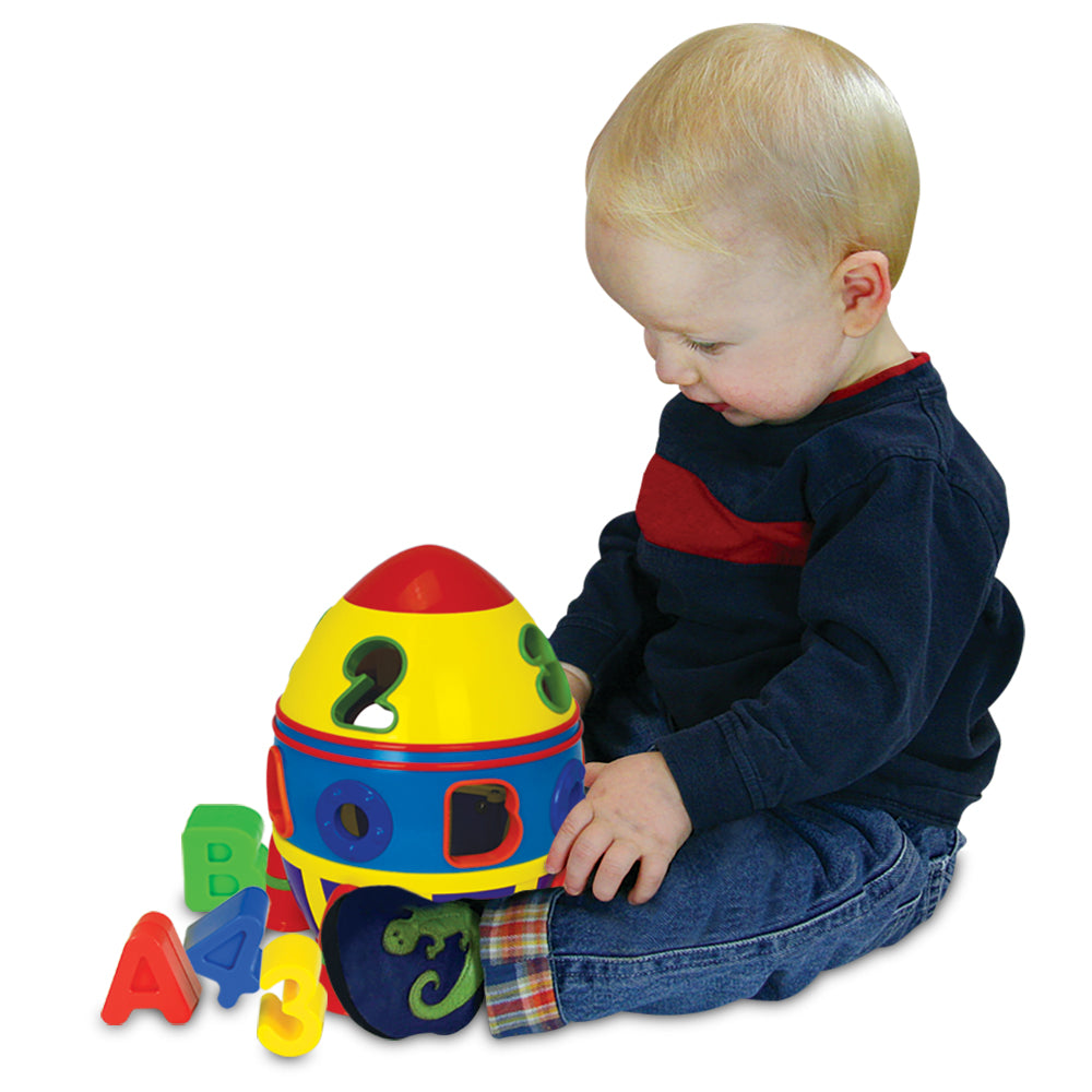 JUCARIE DE SORTAT FORME RACHETA - THE LEARNING JOURNEY (TLJ204207) - Libelula Vesela - Jucarii