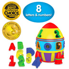 JUCARIE DE SORTAT FORME RACHETA - THE LEARNING JOURNEY (TLJ204207) - Libelula Vesela - Jucarii