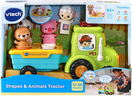 TRACTOR CU ANIMALE - VTECH (533003) - Libelula Vesela - Jucarii