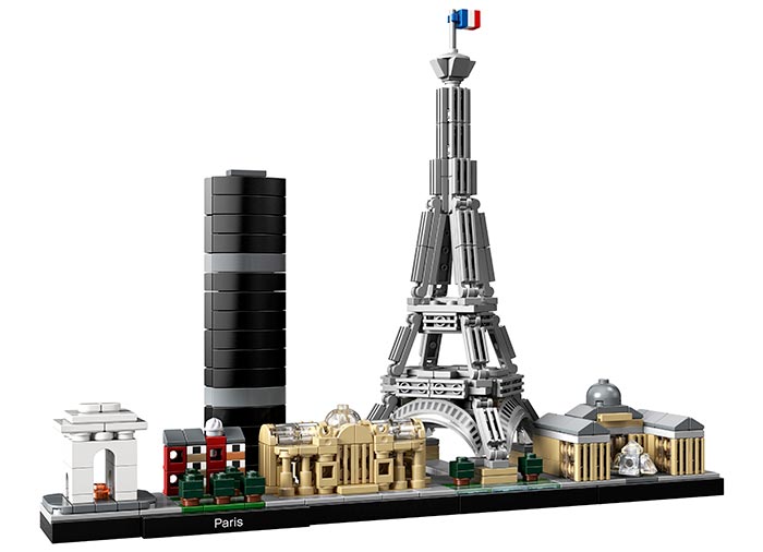 PARIS - LEGO ARCHITECTURE - LEGO (21044) - Libelula Vesela - Jucarii