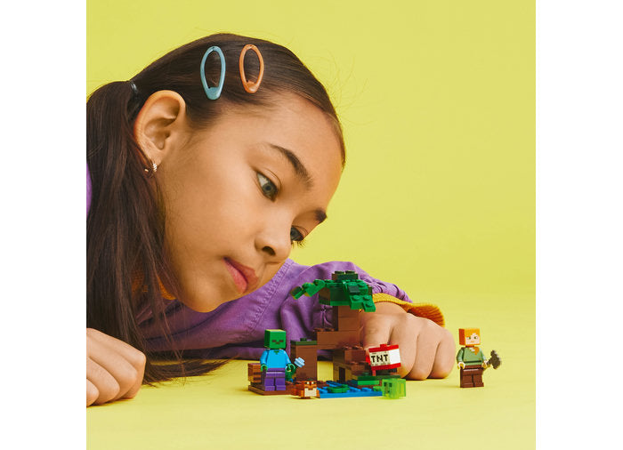 AVENTURA DIN MLASTINA - LEGO MINECRAFT - LEGO (21240) - Libelula Vesela - Jucarii
