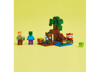 AVENTURA DIN MLASTINA - LEGO MINECRAFT - LEGO (21240) - Libelula Vesela - Jucarii