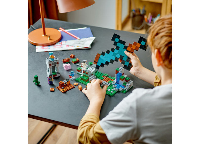 AVANPOSTUL SABIEI - LEGO MINECRAFT - LEGO (21244) - Libelula Vesela - Jucarii
