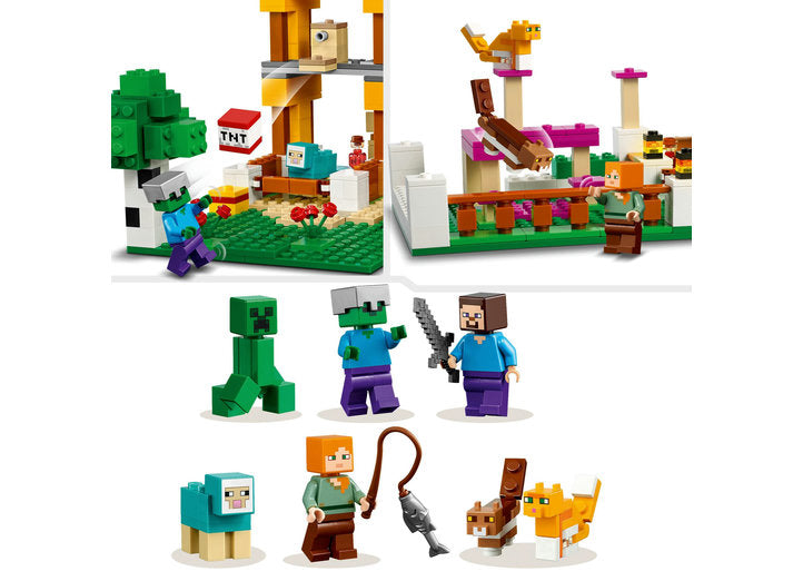 CUTIE DE LUCRU MANUAL 4.0 - LEGO MINECRAFT - LEGO (21249) - Libelula Vesela - Jucarii