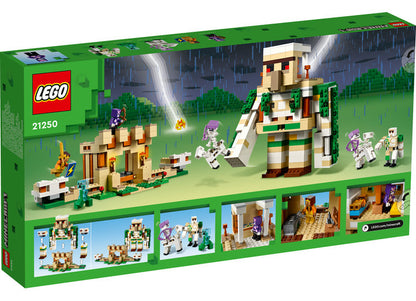 FORTAREATA GOLEMUL DE FIER - LEGO MINECRAFT - LEGO (21250) - Libelula Vesela - Jucarii