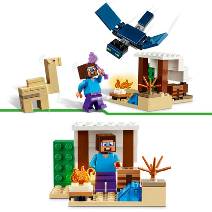 EXPEDITIA LUI STEVE IN DESERT - LEGO MINECRAFT - LEGO (21251)