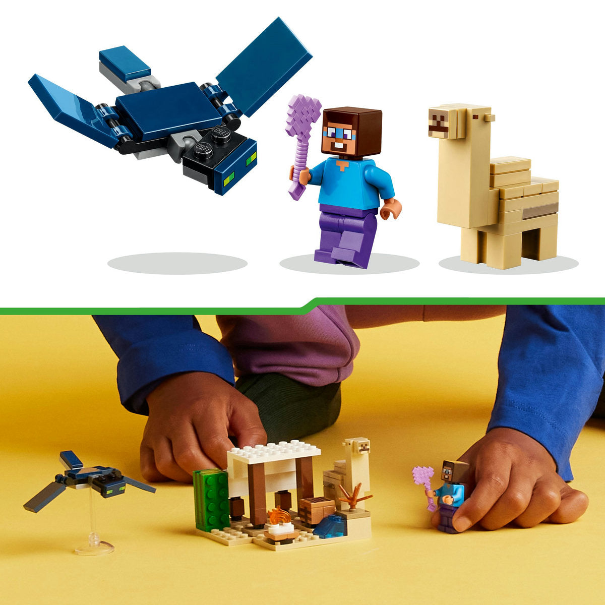 EXPEDITIA LUI STEVE IN DESERT - LEGO MINECRAFT - LEGO (21251)