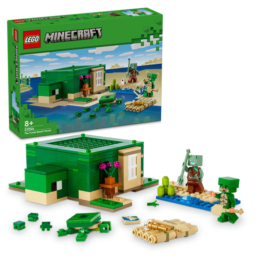 CASA DE PE PLAJA TESTOASELOR - LEGO MINECRAFT - LEGO (21254)