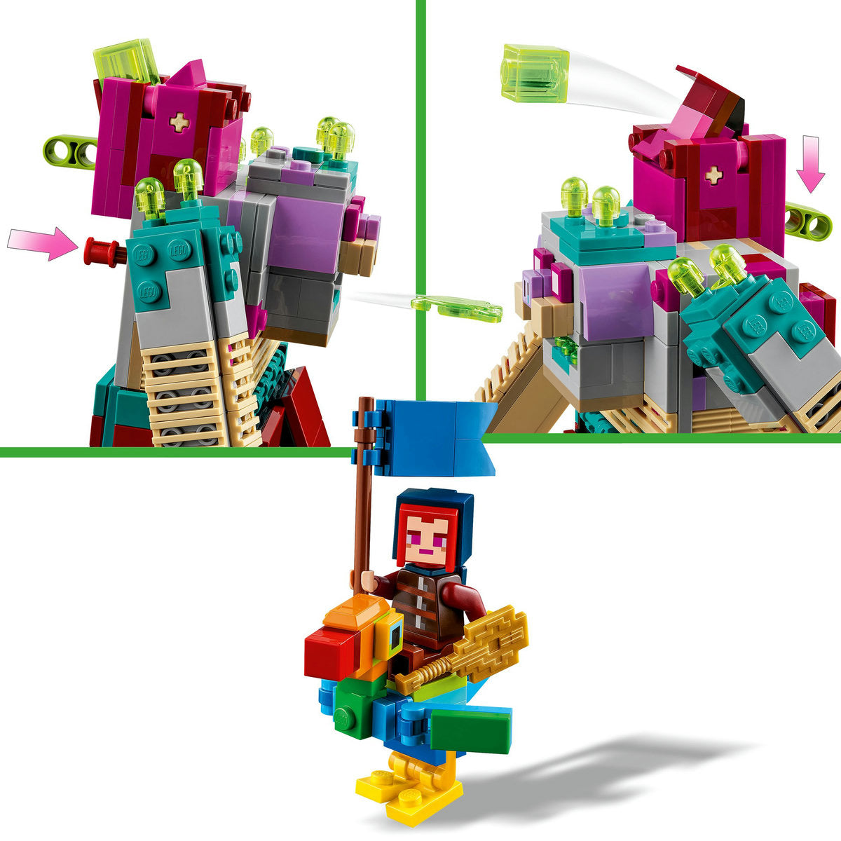 CONFRUNTAREA DEVORATORULUI - LEGO MINECRAFT - LEGO (21257)