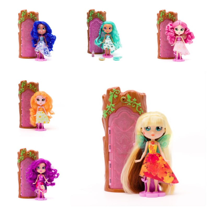 BRIGHT FAIRY FRIENDS - SET DE JOACA CU ZANA, CASUTA SI ACCESORII - FUNRISE TOYS (21259) - Libelula Vesela - Jucarii