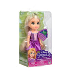 DISNEY PRINCESS - PAPUSA CU SCLIPICI SI PIEPTENE, 15 CM - JAKKS PACIFIC (218624) - Libelula Vesela - Jucarii