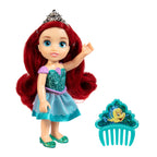 DISNEY PRINCESS - PAPUSA CU SCLIPICI SI PIEPTENE, 15 CM - JAKKS PACIFIC (218624)