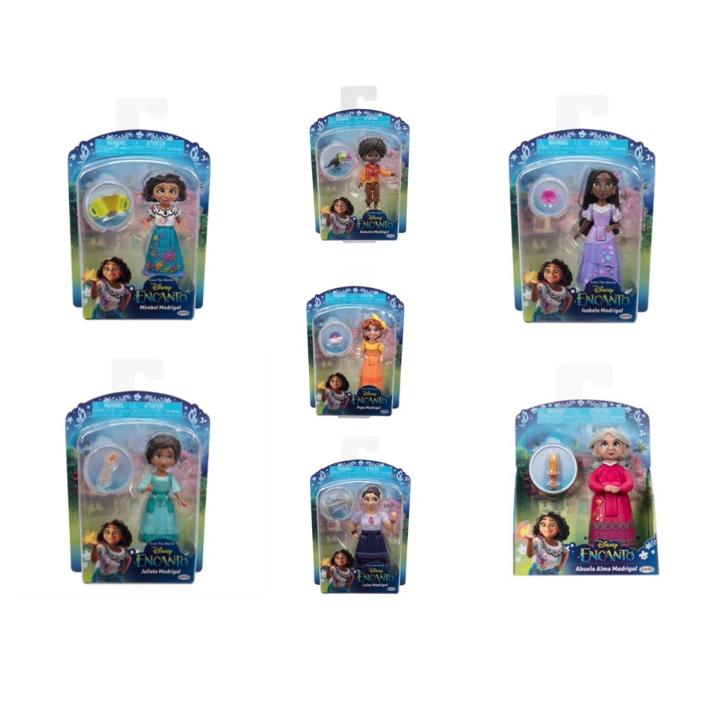 ENCANTO - PAPUSA 8 CM CU ACCESORIU, BLISTER, DIVERSE MODELE - JAKKS PACIFIC (219274) - Libelula Vesela - Jucarii