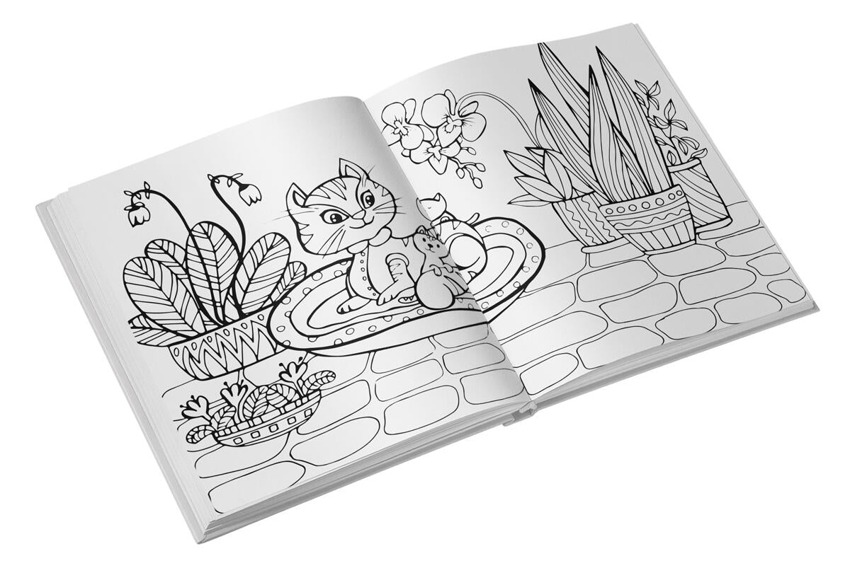 COLOREZ PISICI - CARTE DE COLORAT - DPH (978-606-048-379-3) - Libelula Vesela - Carti